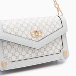 Túi Đeo Chéo Nữ Lyn Lelis Mini Crossbody Bags LL23FBS003 Màu Xám
