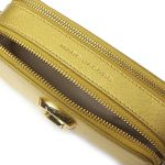 Túi Đeo Chéo Nữ Marc Jacobs Snapshot Crossbody Shoulder Bag Camera Bag Metallic Gold Màu Vàng Kim