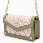 Túi Đeo Chéo Nữ Lyn Lelis Mini Crossbody Bags LL23FBS003 Màu Xanh