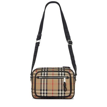 Túi Đeo Chéo Burberry Paddy Bag Màu Đen Be