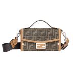 Túi Đeo Chéo Fendi Soft Trunk Baguette 7VA565AFBVF1HRM Màu Nâu