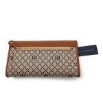 Ví Nữ Tommy Hilfiger TH Logo Signature Wallet - Brown Màu Nâu