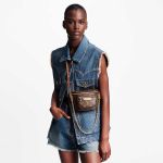 Túi Đeo Chéo Nữ Louis Vuitton LV Mini Bumbag M82335 Màu Nâu