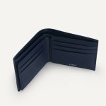 Ví Nam Pedro Textured Leather Wallet with Insert (RFID) PM4-16500058 Màu Xanh Navy