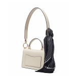 Túi Xách Tay Nữ Marc Jacobs White The Downtown Top Handle Bag Màu Trắng