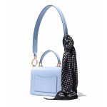 Túi Xách Marc Jacobs The Downtown Shoulder Bag Kèm Khăn Màu Xanh Blue