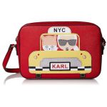 Túi Đeo Chéo Nữ Karl Lagerfeld Maybelle Camera Bag In Crimson Màu Đỏ Vàng