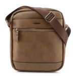 Túi Đeo Chéo Nam Carrera Jeans Men's Crossbody Bag OLIVER_CB6441_TAUPE Màu Nâu