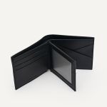 Ví Nam Pedro Leather Bi-Fold Flip Wallet  Black  PM4-16500071 Màu Đen