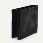 Ví Nam Pedro Leather Bi-Fold Flip Wallet  Black  PM4-16500071 Màu Đen