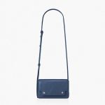 Túi Đeo Chéo Unisex Find Kapoor Marc 18 Crinkled Flip Crossbody Bag FBMC18CR0NV Màu Xanh Navy