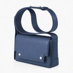 Túi Đeo Chéo Unisex Find Kapoor Marc 18 Crinkled Flip Crossbody Bag FBMC18CR0NV Màu Xanh Navy