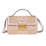 Túi Đeo Chéo Nữ Gucci Padlock Jumbo GG Mini Bag 652683 FABGN 9880 Màu Kem