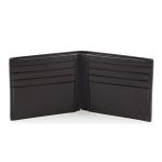 Ví Nam Gucci Bee Web Bifold Wallet GG Coated Canvas Màu Nâu Be