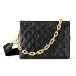 Túi Đeo Chéo Nữ Louis Vuitton LV M21260 Coussin PM Màu Đen