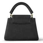 Tú Đeo Chéo Nữ Louis Vuitton LV M56071 Mini Capucines Bag Màu Đen