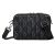 Túi Đeo Chéo Nam Dior Pouch With Strap Black CD Diamond Canvas Màu Đen