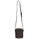 Túi Đeo Chéo Nam Louis Vuitton LV M69404 Christopher Classic Monogram Canvas Zipper Crossbody Bag Màu Đen Nâu