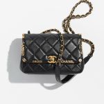 Túi Đeo Chéo Nữ Chanel Mini AS3731 B10111 94305 Màu Đen