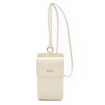 Ví Nữ Lyn Alyssa Mobile Sling Wallets On Chain LL23CWF089 Màu Trắng