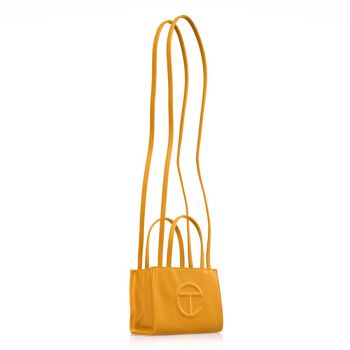 Túi Xách Tay Telfar Small Shopping Bag Mustard Màu Vàng Chanh