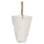 Túi Đeo Chéo Nữ Chanel Mini 22 Bag White Calfskin Gold Hardware Màu Trắng