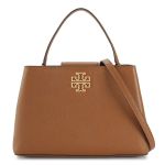 Túi Xách Nữ Tory Burch Britten Small Satchel 136138 Màu Nâu