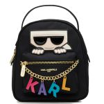Balo Nữ Karl Lagerfeld Lafayette Logo Màu Đen