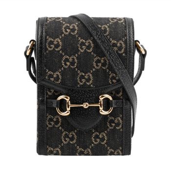 Túi Đeo Chéo Gucci Horsebit 1955 Mini Bag Màu Đen