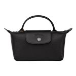 Túi Xách Tay Nữ Longchamp Le Pliage City Pouch With Handle Black 34175HYQ001 Màu Đen