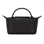 Túi Xách Tay Nữ Longchamp Le Pliage City Pouch With Handle Black 34175HYQ001 Màu Đen