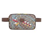 Túi Đeo Hông Nam Gucci Men's Brown Disney Print Canvas Belt Bag 602695 2O4AT 8679 Màu Kem Nâu