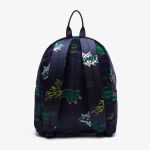 Balo Lacoste Holiday Comic Print Backpack LACNH4056HNL25 Màu Xanh Navy