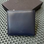 Ví Nam Valentino Garavani VLTN Wallets Màu Xanh Navy