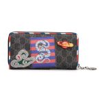 Ví Nam Gucci Mens Night Courrier GG Supreme Wallet In Black 496342 9F25N 1073 Màu Đen