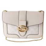 Túi Đeo Chéo Nữ Coach Georgie Crossbody In Signature Canvas 7287 Màu Trắng Kem