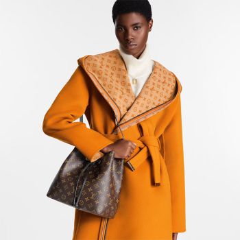 Túi Đeo Chéo Nữ Louis Vuitton LV Néonoé MM M44020 Màu Nâu Đen