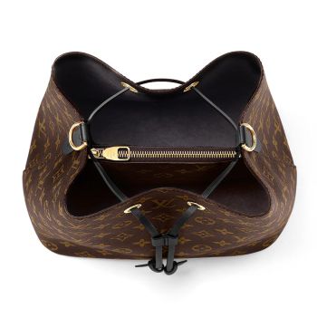 Túi Đeo Chéo Nữ Louis Vuitton LV Néonoé MM M44020 Màu Nâu Đen