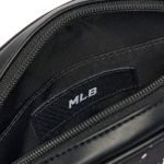 Túi Đeo Chéo MLB Kids Monogram Jacquard Rattan Cross Bag New York Yankees 7ACRMD233-50KBS Màu Đen
