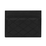 Ví Nữ Yves Saint Laurent YSL Gaby Card Case In Quilted Lambskin Màu Đen