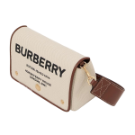 Túi Đeo Chéo Nữ Burberry Horseferry Print Note Cross-Body Bag Màu Trắng Kem