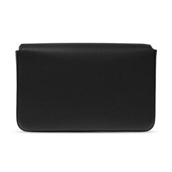 Túi Đeo Chéo Nữ Burberry Small Leather And Vintage Check Crossbody Bag Black 8023226 Màu Đen