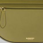 Túi Đeo Chéo Nữ Burberry Dark Fern Green Olympia Leather Shoulder Bag 8042445 Màu Xanh Olive