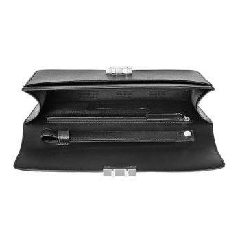 Túi Cầm Tay Nam Montblanc Sartorial Clutch Bag Black Màu Đen