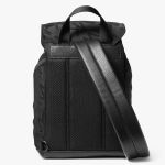 Balo Nam Michael Kors MK Men's Kent Logo Jacquard Nylon Sling Pack 37S3LKNC2O Màu Đen