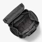 Balo Nam Michael Kors MK Men's Kent Logo Jacquard Nylon Sling Pack 37S3LKNC2O Màu Đen