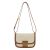 Túi Đeo Chéo Nữ Charles & Keith CNK Charlot Canvas Crossbody Bag - Chocolate CK2-80782074 Màu Nâu Kem