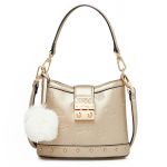 Túi Đeo Chéo Lyn Lucky Mini Bucket Bags LL23CBF156 Màu Gold