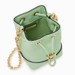 Túi Đeo Chéo Lyn Prive Next Mini Bucket Bags LL23CBS056 Màu Xanh Green