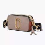 Túi Đeo Chéo Marc Jacobs The Snapshot Crossbody Bag Cement Multi Màu Nâu